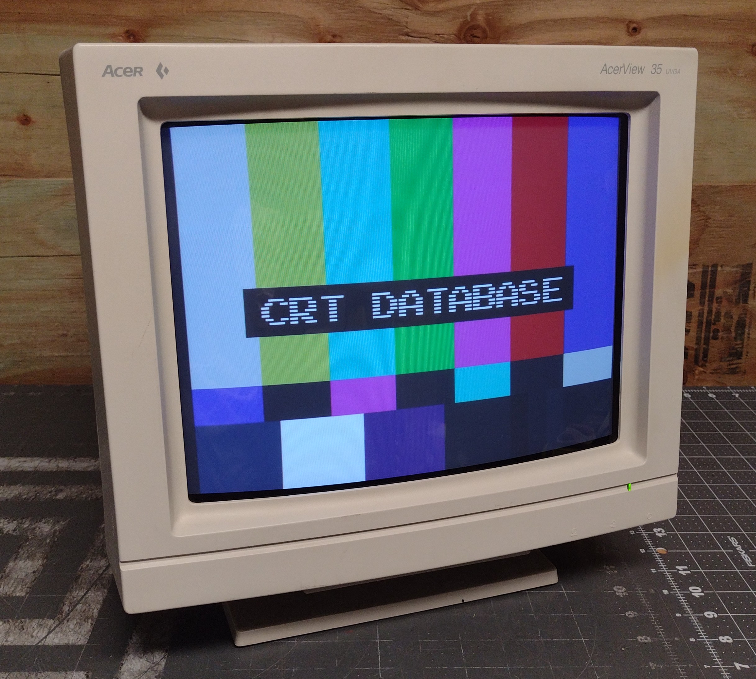 Acer AcerView 35 UVGA (7035A) | CRT Database